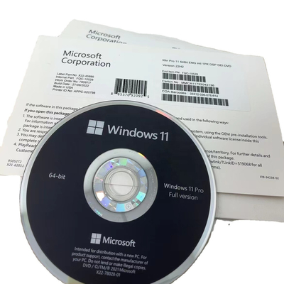 Windows 11 Pro DVD Pack 100% funzionante con supporto multilingue e consegna veloce