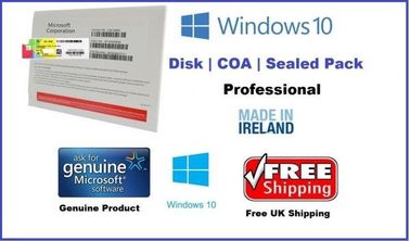 DVD dell'OEM della casa di MS Windows 10, codice chiave del prodotto italiano di versione per Windows 10