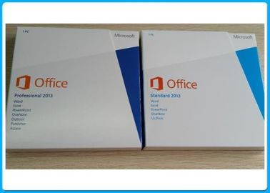 Scatola genuina di vendita al dettaglio di 100% Microsoft Office 2013, vendita al dettaglio inglese di norma dell'ufficio 2013