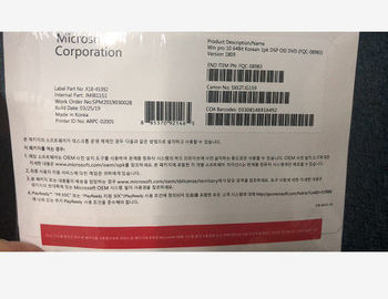 32/64 di pacchetto dell'OEM di Windows 10 del bit pro con la lingua del Coreano di download di DVD