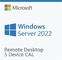 Servizi 2022 del desktop remoto di Windows Server caloria - 5 dispositivo caloria