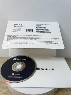 Windows 11 Pro DVD Pack 100% funzionante con supporto multilingue e consegna veloce
