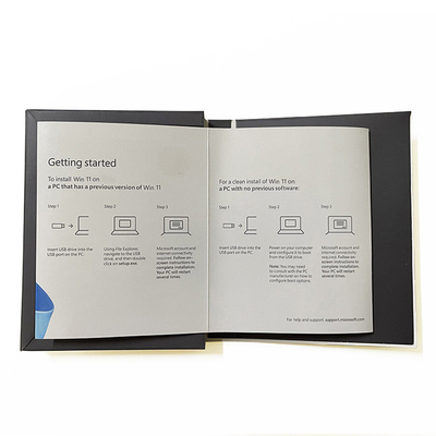 Win 11 Pro 64 bit Sistema operativo Win11 Home OS Professional USB Garanzia a vita chiave professionale