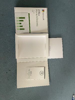 Office Home and Business 2024 Office HB 2021 Medialess Box Completo pacchetto chiave vincolante box al dettaglio