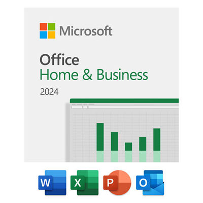 Office Home and Business 2024 Office HB 2021 Medialess Box Completo pacchetto chiave vincolante box al dettaglio