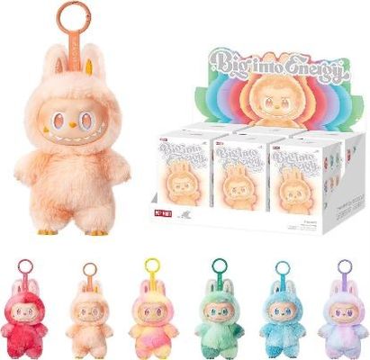 Popmart ufficiale Labubu V3 3.0 mostri grande in energia amore felicità fedeltà serenità speranza fortuna segreto ID giocattolo di peluche