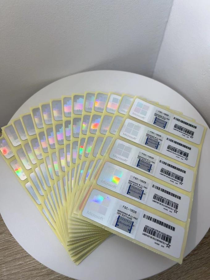 La garanzia di vita online globale di attivazione del pro autoadesivo del Coa di Windows 11 vince 11 pro KeyPo 2