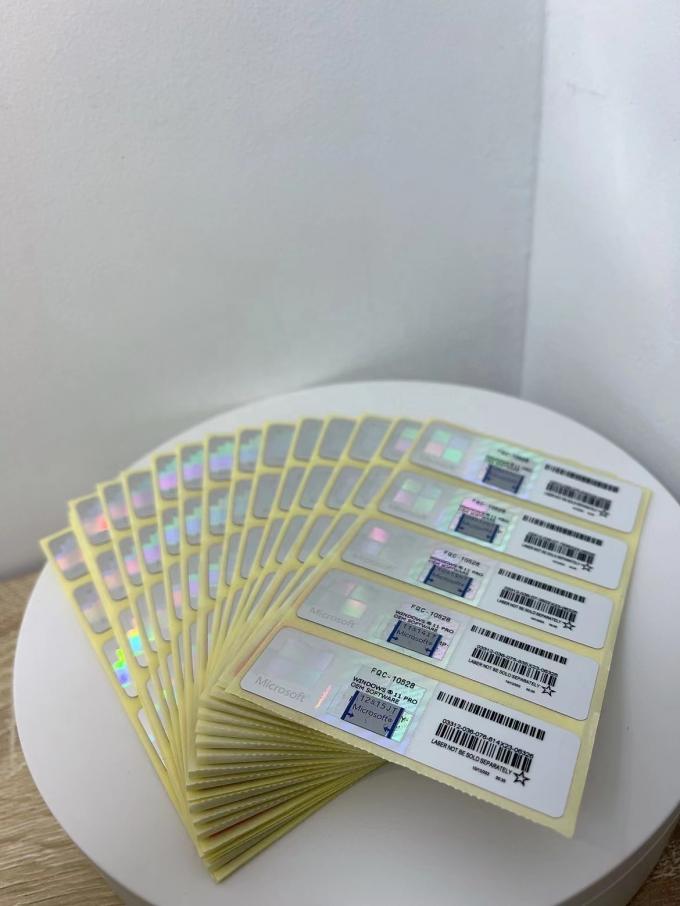 La garanzia di vita online globale di attivazione del pro autoadesivo del Coa di Windows 11 vince 11 pro KeyPo 4