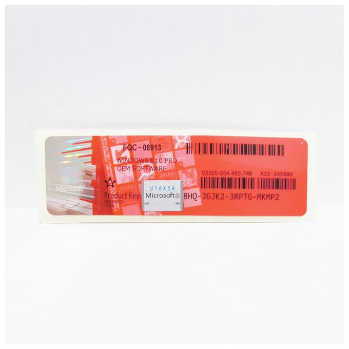 Win 10 Win 11 Professional Win 10 Win 11 Pro COA Sticker chiave di vendita al dettaglio 6 mesi di garanzia 3